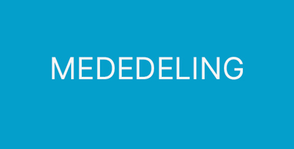 MEDEDELING