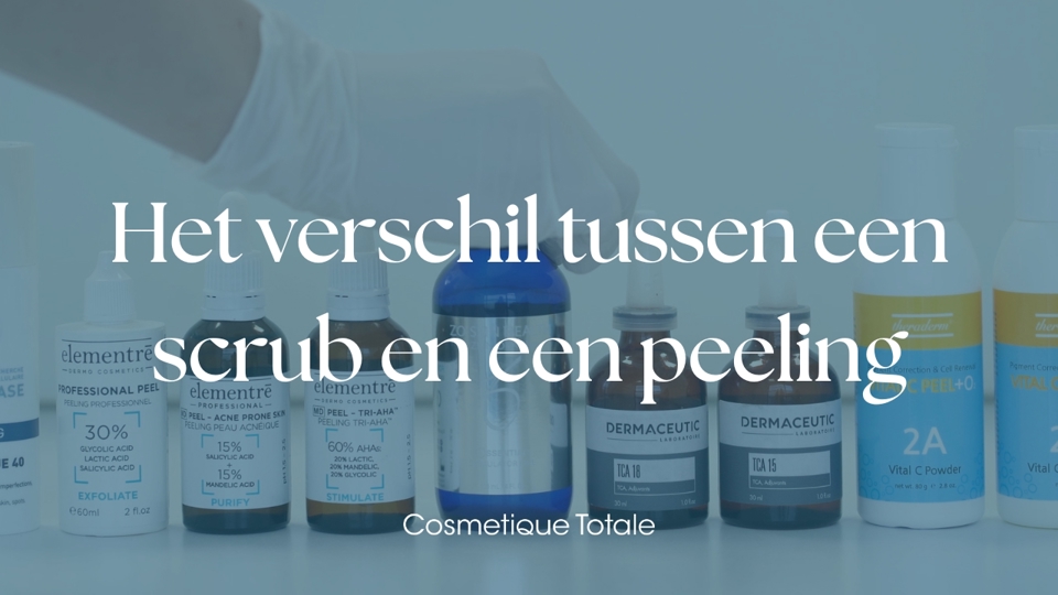 Het Verschil Tussen Een Scrub En Een Peeling